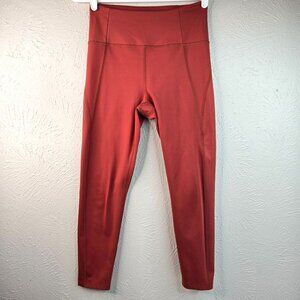 Girlfriend Collective Leggings Sz MEDIUM Stretchy Athletic Workout Pull On Pants